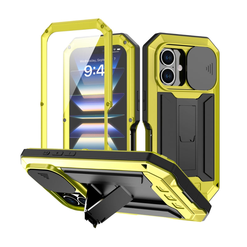 Load image into Gallery viewer, Apple iPhone 16/Pro/Plus/Max - R-JUST Sliding Camera IP54 Life Waterproof Holder Phone Case - i-Station Mobile Phone & Electronic Device Repair and Accessories
