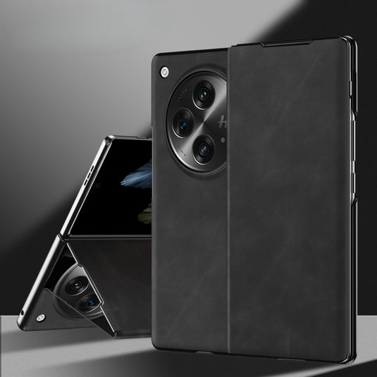 OPPO Find N3 (CPH2499) - Napa Texture Full Cover Shockproof Case - i-Station Mobile Phone & Electronic Device Repair and Accessories