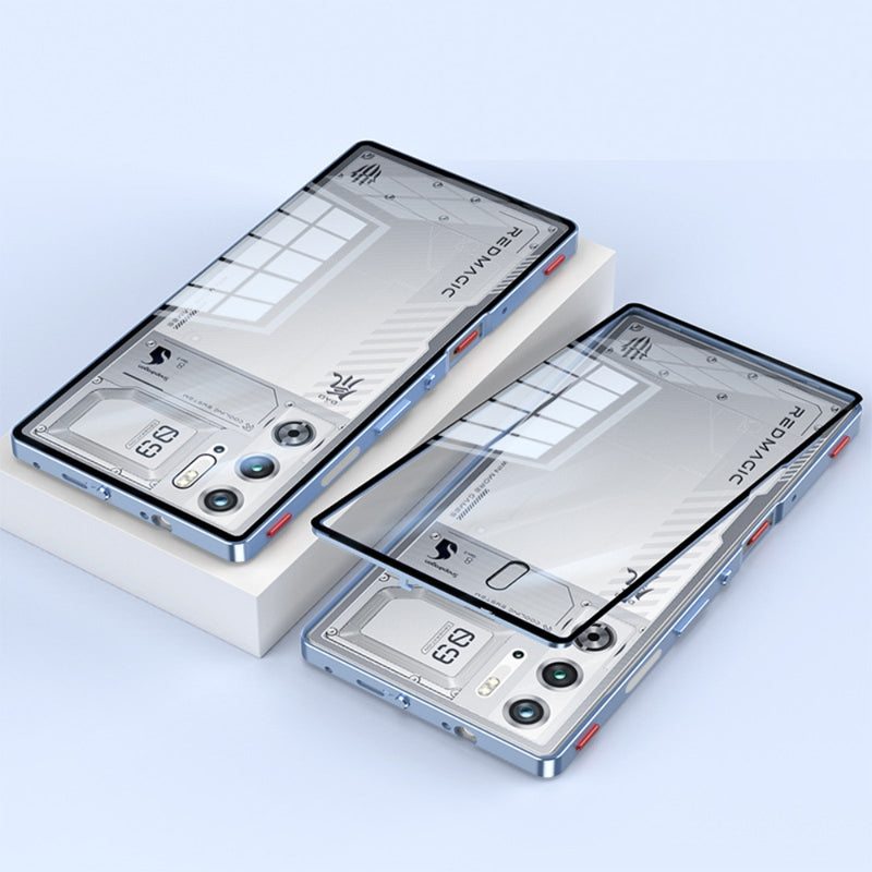 Load image into Gallery viewer, ZTE nubia Red Magic 9S Pro / 9S Pro Plus - Metal Frame Frosted Magnetic Phone Case - i-Station Mobile Phone & Electronic Device Repair and Accessories