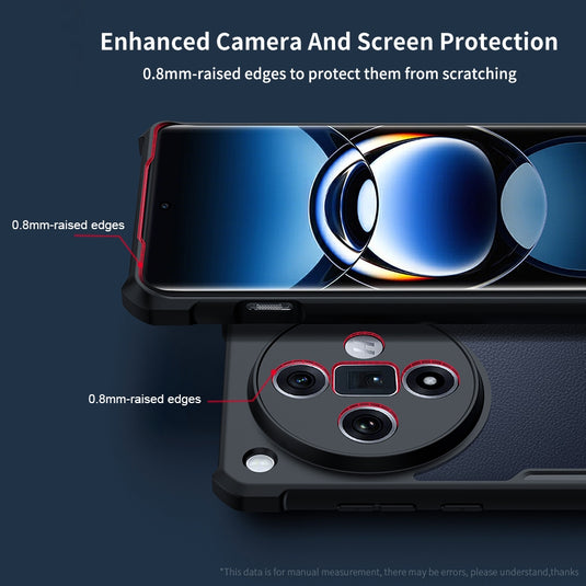 OPPO Find X6/Pro - Silicone Material Airbag Shockproof Protective Case - i-Station Mobile Phone & Electronic Device Repair and Accessories
