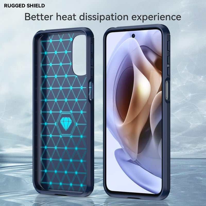 Load image into Gallery viewer, MMotorola Moto G41 - Shield Shockproof Rugged Heavy Duty Case With 2PC Tempered Glass Screen Protector - i-Station Mobile Phone & Electronic Device Repair and Accessories