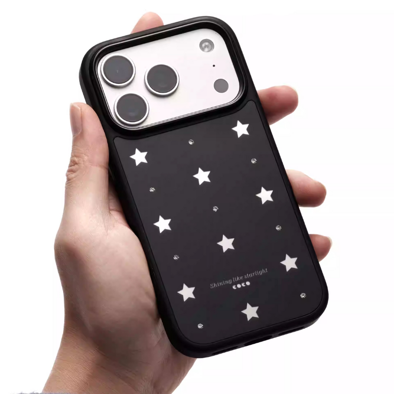Apple iPhone 16/Pro/Pro Max - Sparkling Star Matte Shockproof Case - i-Station Mobile Phone & Electronic Device Repair and Accessories