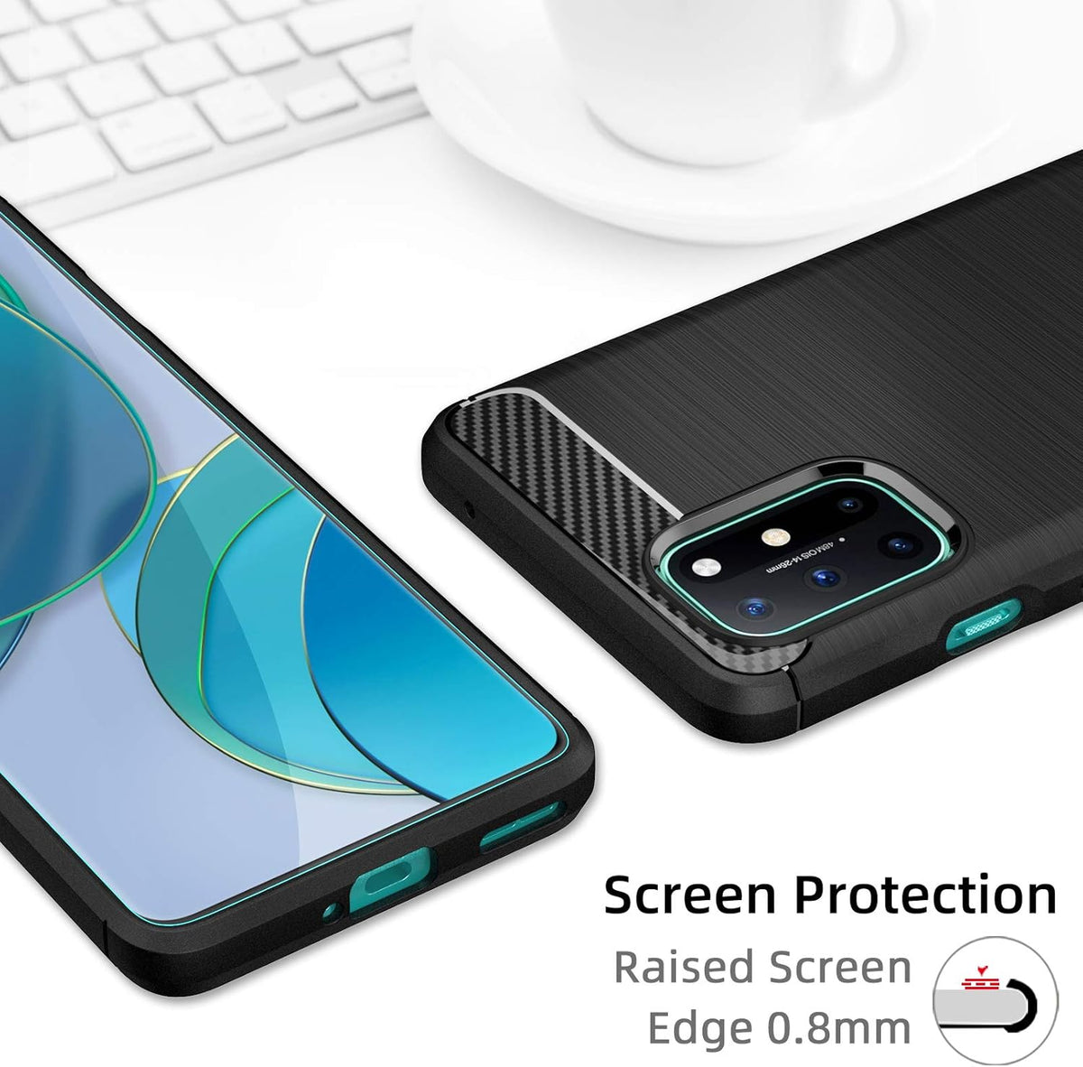 OnePlus 1+9/9 Pro/9RT - Shield Shockproof Rugged Heavy Duty Case With 2PC 9H Glass Screen Protector - i-Station Mobile Phone & Electronic Device Repair and Accessories