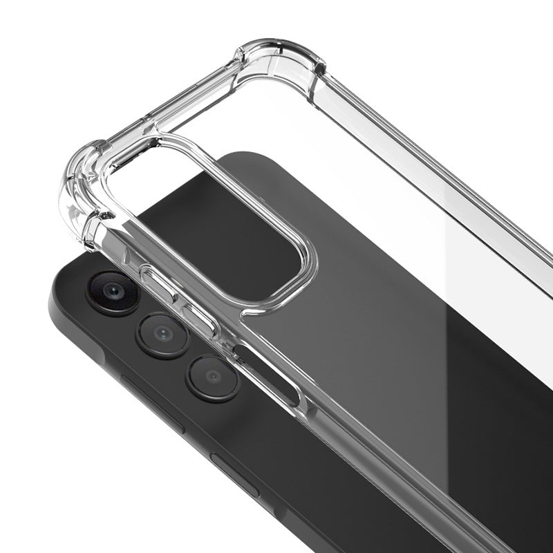 Load image into Gallery viewer, Samsung Galaxy A16 4G/5G - AirPillow Cushion Transparent Soft Clear TPU Four Corners Protective Case With 2PC 9H Tempered Glass Screen Protector - i-Station Mobile Phone & Electronic Device Repair and Accessories