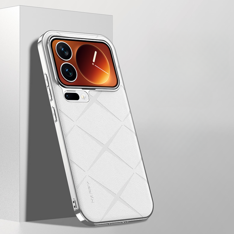 Load image into Gallery viewer, Xiaomi Mi 17/Pro/Pro Max - Plain Leather PC Shockproof Case