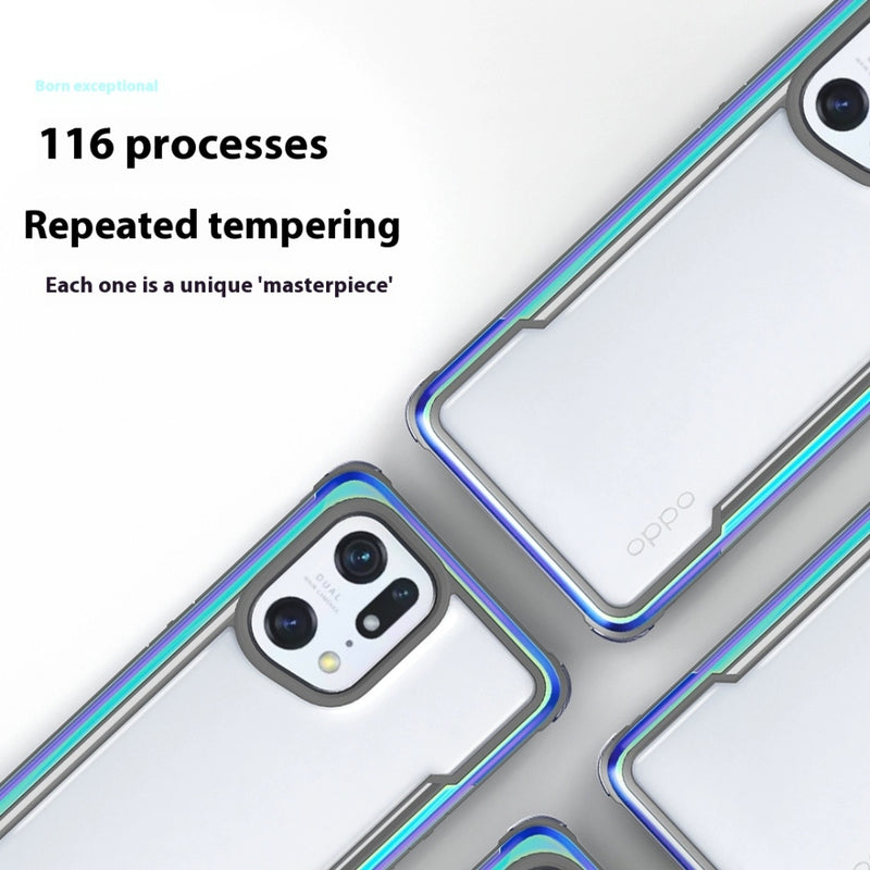 Load image into Gallery viewer, OPPO Find X5 Pro - Military Defense Heavy Duty Drop Proof Case - i-Station Mobile Phone & Electronic Device Repair and Accessories