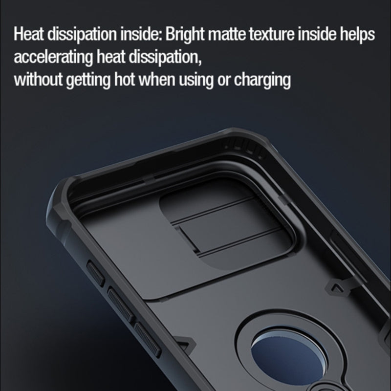 Load image into Gallery viewer, Apple iPhone 15 Pro/Max - NILLKIN Shockproof CamShield Armor with Invisible Ring Holder Protective Case - i-Station Mobile Phone & Electronic Device Repair and Accessories