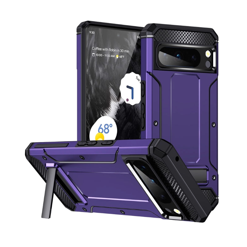 Load image into Gallery viewer, Google Pixel 8/Pro - TPU + PC 2 in 1 Mecha Style Drop Resistant Protective Case - i-Station Mobile Phone & Electronic Device Repair and Accessories