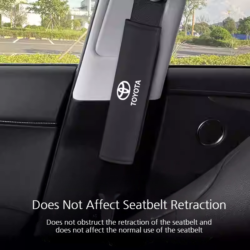 Load image into Gallery viewer, Toyota Car Seat Belt Shoulder Pads for Camry, Highlander, RAV4, Crown, Levin, Avalon