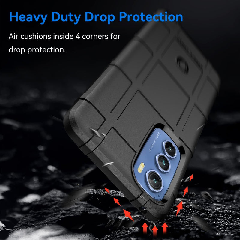 Load image into Gallery viewer, Motorola Moto Edge 30 - Shield Shockproof Rugged Heavy Duty Case With 2PC 9H Glass Screen Protector - i-Station Mobile Phone & Electronic Device Repair and Accessories