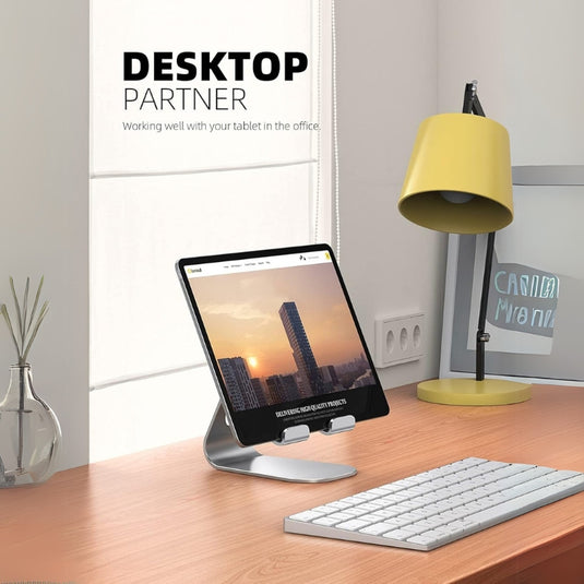 Tablet Stand Adjustable, Lamicall Tablet Stand : Desktop Stand Holder Dock Compatible With APPLE iPad Samsung Galaxy Tab Microsoft Surface (4-13 inch) - i-Station Mobile Phone & Electronic Device Repair and Accessories