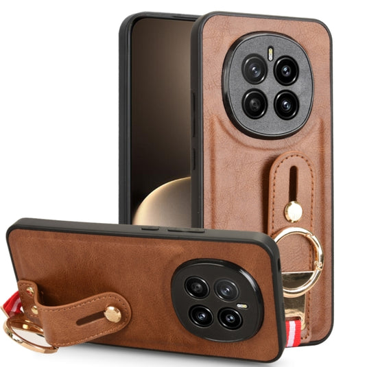 Honor Magic7/Pro - Wristband Leather Back Phone Case - i-Station Mobile Phone & Electronic Device Repair and Accessories