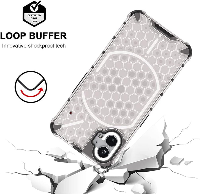 Load image into Gallery viewer, Nothing Phone (1) - Shockproof Advanced Air Cushion Drop Protection Honeycomb Shape Case With 2PC Tempered Glass Screen Protector - i-Station Mobile Phone & Electronic Device Repair and Accessories