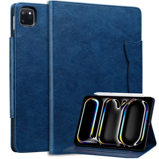 Apple iPad Air 13-inch M3 (2025) Business Retro Matte Leather Protective Case - i-Station Mobile Phone & Electronic Device Repair and Accessories