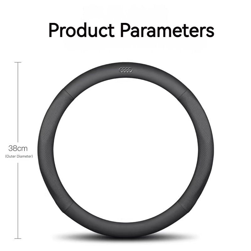 Load image into Gallery viewer, Audi Genuine Cowhide Leather Steering Wheel Cover For Q5L, A4L, A3, A6L, Q3, Q2L, A5, Q7, A7, Q8, S3 - i-Station Mobile Phone & Electronic Device Repair and Accessories