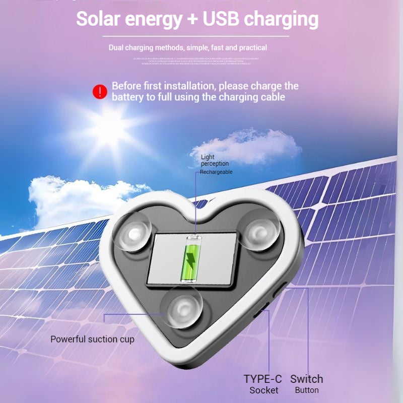 Load image into Gallery viewer, Triangle Window Heart-Shaped LED Neon Light for Car Interior Rear Windshield, Decorative Ambient Lighting - i-Station Mobile Phone & Electronic Device Repair and Accessories