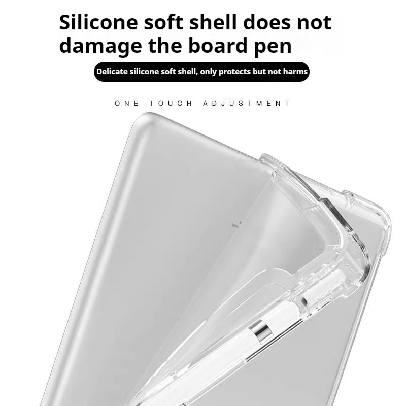 Load image into Gallery viewer, Apple iPad Pro 11-inch 1st/2nd/3rd/4th Gen (2018/2020/2021/2022) Ink Style Transparent Flip Case With Pen Slot - i-Station Mobile Phone & Electronic Device Repair and Accessories
