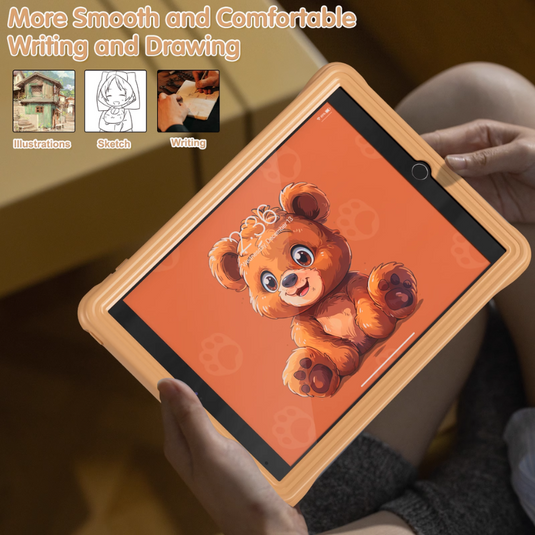 Apple iPad 7/8/9 10.2" 7/8/9th Gen (2019/2020/2021) 3D Cartoon Silicone Rugged 360°Rotating Hand Strap Stand Case - i-Station Mobile Phone & Electronic Device Repair and Accessories