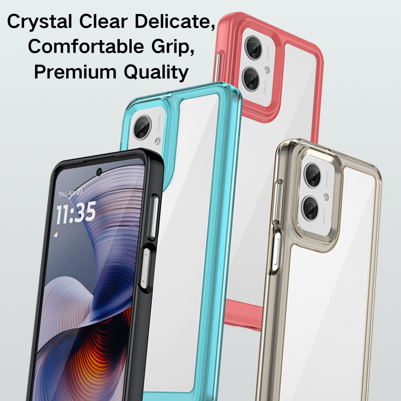 Load image into Gallery viewer, Motorola Moto G55 5G TPU High Transparency Shockproof Essentials Series Case - i-Station Mobile Phone & Electronic Device Repair and Accessories