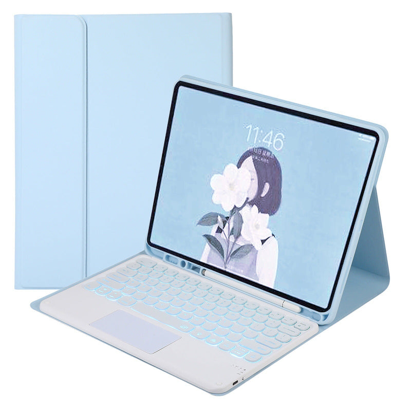 Load image into Gallery viewer, Samsung Galaxy Tab S10 FE Plus 13.1" (2025) Smart Wireless Trackpad Keyboard Mouse Flip Case - i-Station Mobile Phone & Electronic Device Repair and Accessories
