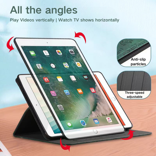 Apple iPad Pro 11-inch M4 (2024) Smart 360° Degree Rotate Stand Leather Case - i-Station Mobile Phone & Electronic Device Repair and Accessories