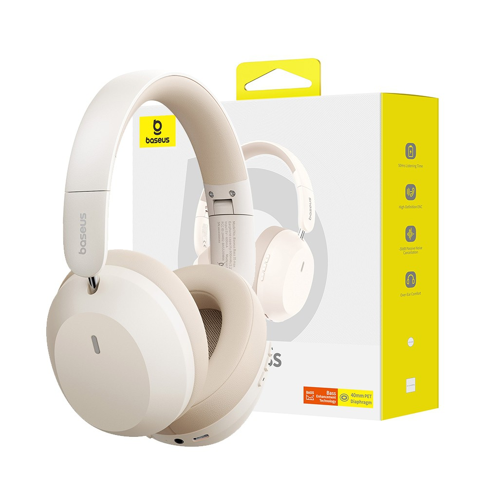Baseus Bass 35 Max Wireless Headphones (A00070800221-00/A00070800821-00) - i-Station Mobile Phone & Electronic Device Repair and Accessories