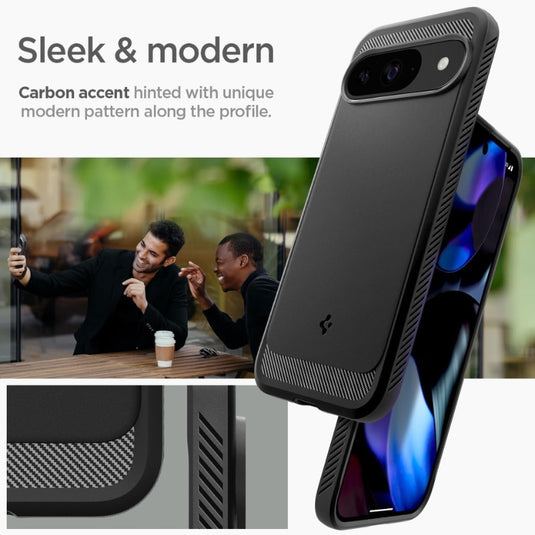 Google Pixel 9 / 9 Pro - Airbag-Like Corners Air Cushion Bumper Protective Technology, Slim Lightweight Soft TPU Raised Edge Protection Non-Slip Grip Cover Heavy Duty Series Case - i-Station Mobile Phone & Electronic Device Repair and Accessories