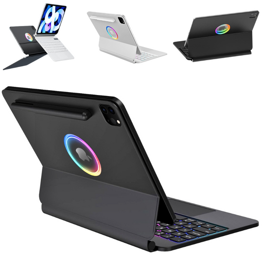 Apple iPad 10.9/11'' 10/11th Gen (2022/2025) Wireless Bluetooth Touchpad Keyboard With RGB Backlight - i-Station Mobile Phone & Electronic Device Repair and Accessories