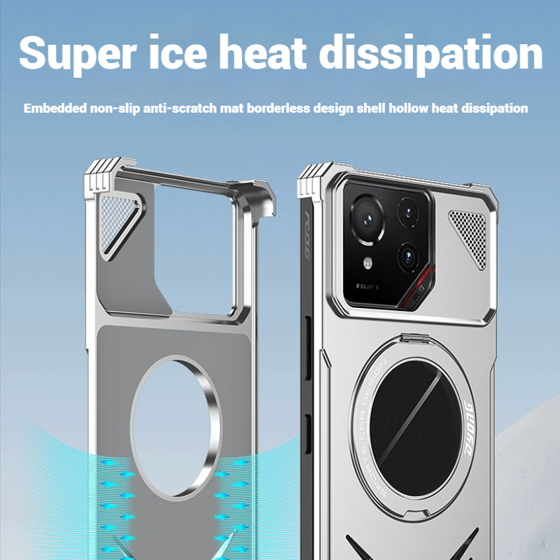ASUS ROG Phone 9 & Pro - 360 Degree Frameless Metal Heat Dissipation Snap-on Case - i-Station Mobile Phone & Electronic Device Repair and Accessories