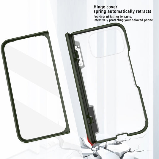 Google Pixel 9 Pro Fold - Full Coverage Matte Folding Spring Hinge Case - i-Station Mobile Phone & Electronic Device Repair and Accessories