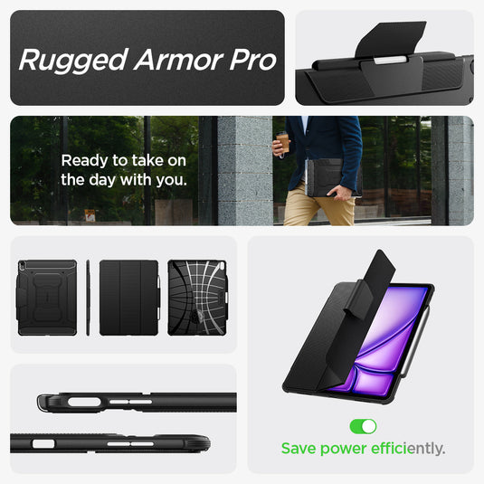 Apple iPad Air 4/5 10.9'' 4/5th Gen (2020/2022) - SPIGEN Heavy Duty Flip Stand Protective Case - i-Station Mobile Phone & Electronic Device Repair and Accessories
