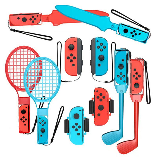 Nintendo Switch Sports Gaming Accessory Set 10-in-1 Family Party Pack Set Kit - i-Station Mobile Phone & Electronic Device Repair and Accessories