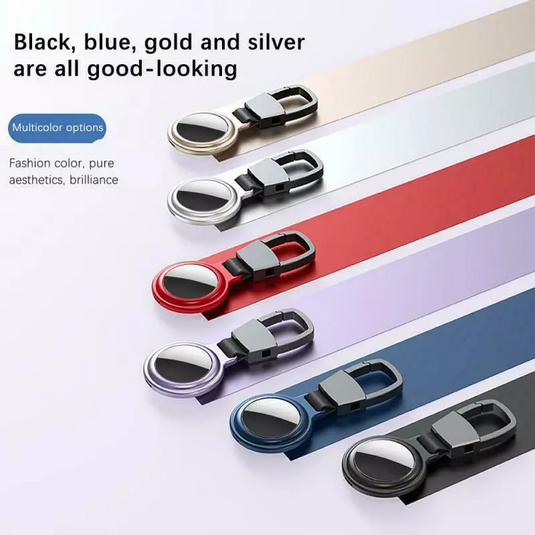 Apple AirTag Magnetic Metal Holder Keyring Carry Case - i-Station Mobile Phone & Electronic Device Repair and Accessories