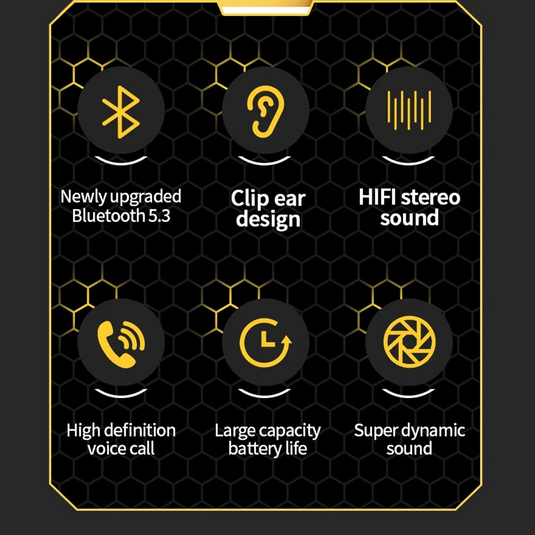 Transformers TF-T05 Ear Clip Open Touch ENC Noise Reduction Earphones - i-Station Mobile Phone & Electronic Device Repair and Accessories