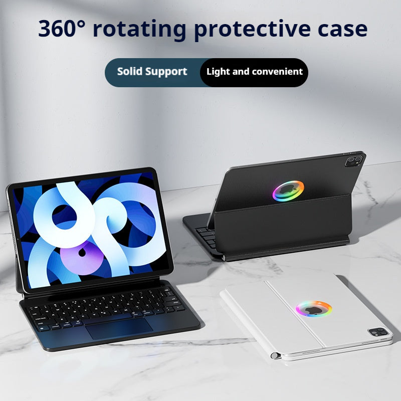 Load image into Gallery viewer, Apple iPad 10.9/11'' 10/11th Gen (2022/2025) Wireless Bluetooth Touchpad Keyboard With RGB Backlight - i-Station Mobile Phone & Electronic Device Repair and Accessories