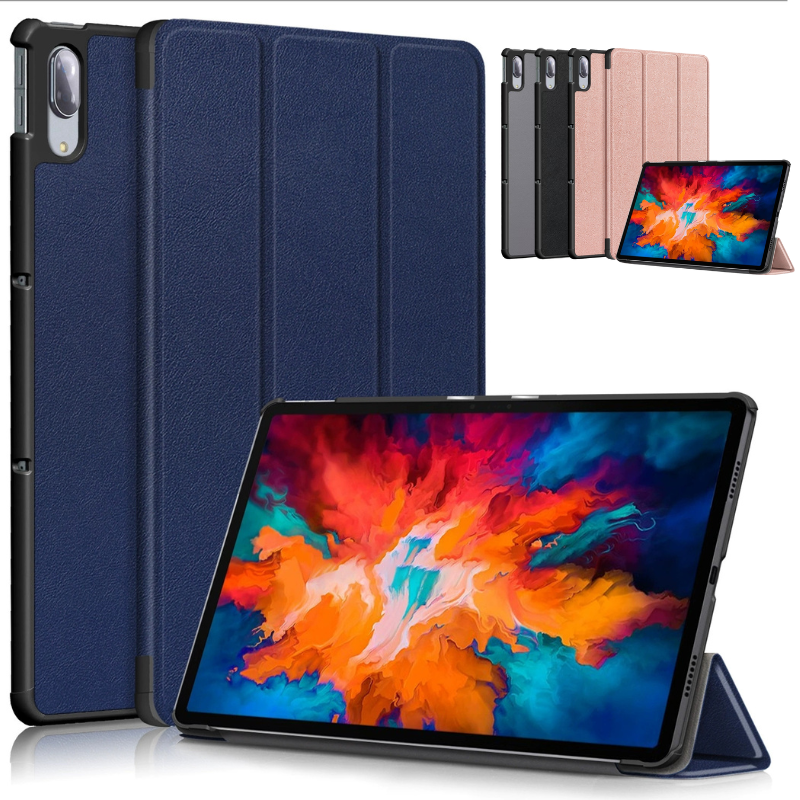 Load image into Gallery viewer, Motorola Moto Tab G70 11"(2022) Minimalist Leather Shockproof Silicone Case - i-Station Mobile Phone & Electronic Device Repair and Accessories