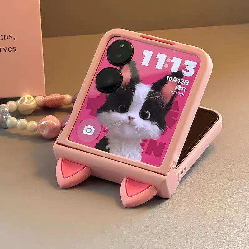 Load image into Gallery viewer, Xiaomi Mix Flip Cartoon Shell Film Integrated Anti-drop Fashion-Forward Series Case - i-Station Mobile Phone & Electronic Device Repair and Accessories