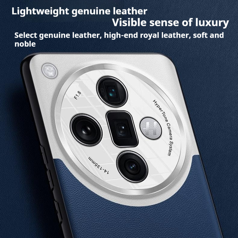 Load image into Gallery viewer, OPPO Find X8 Pro Ultra-thin Full Protection Shockproof Genuine Leather Series Case - i-Station Mobile Phone & Electronic Device Repair and Accessories