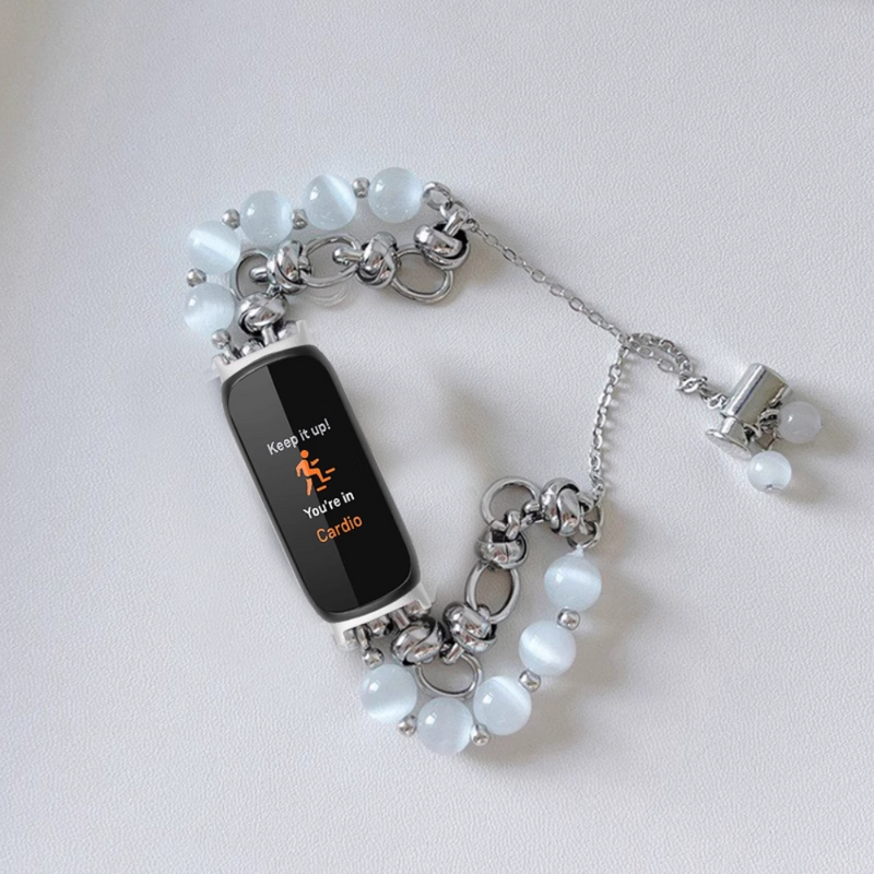Load image into Gallery viewer, Fitbit Inspire 1 / 2 / 3 - Stylish Beaded Bracelet Strap - i-Station Mobile Phone & Electronic Device Repair and Accessories