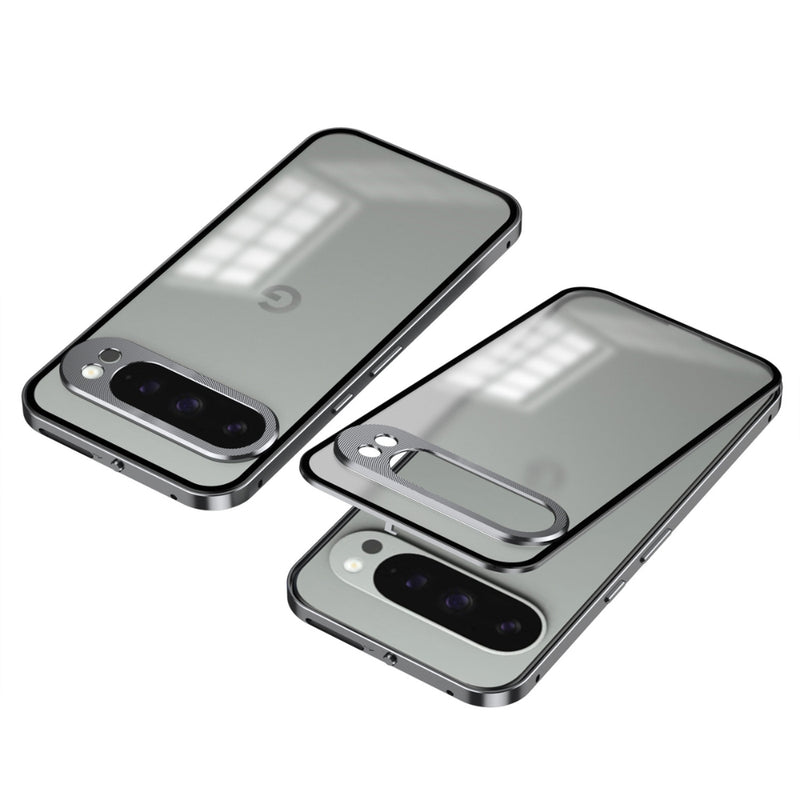 Load image into Gallery viewer, Google Pixel 7/Pro/A - Metal Frame Frosted Magnetic Phone Case - i-Station Mobile Phone & Electronic Device Repair and Accessories