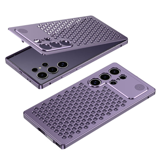 Samsung Galaxy S24/Plus/Ultra - Metal Heat Dissipation Phone Case - i-Station Mobile Phone & Electronic Device Repair and Accessories