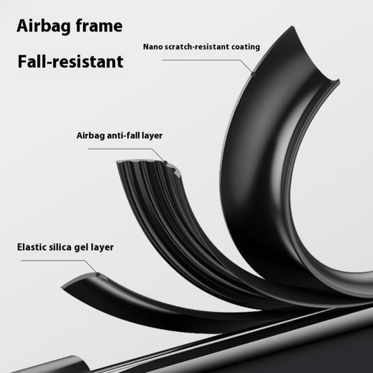 OPPO Find X8 Pro - Full Cover Solid Leather Silicone Shockproof Case with Camera Protection - i-Station Mobile Phone & Electronic Device Repair and Accessories