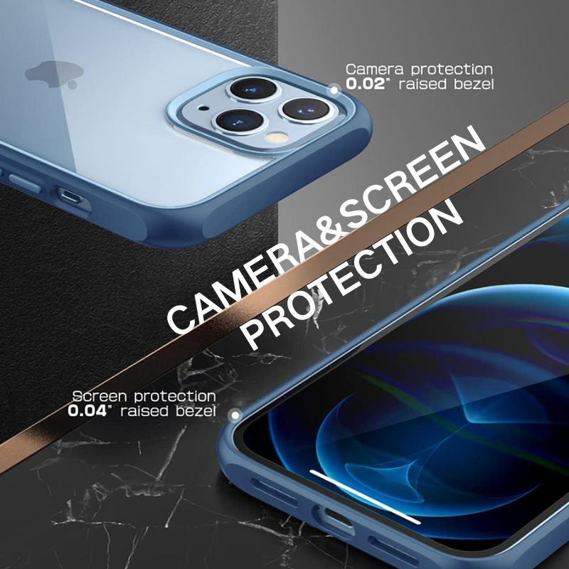 Apple iPhone 13/Mini/Pro/Pro Max Transparent Slim Protection Hybrid Shockproof Essentials Series Case - i-Station Mobile Phone & Electronic Device Repair and Accessories