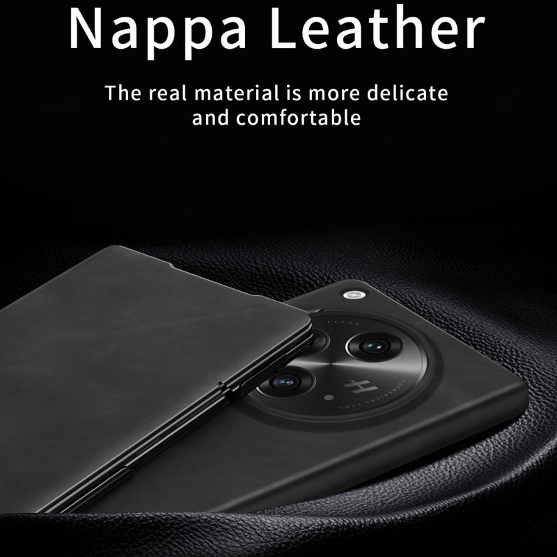 Load image into Gallery viewer, OnePlus Open (CPH2551) - Minimalist Business Napa Texture Leather Phone Case - i-Station Mobile Phone & Electronic Device Repair and Accessories