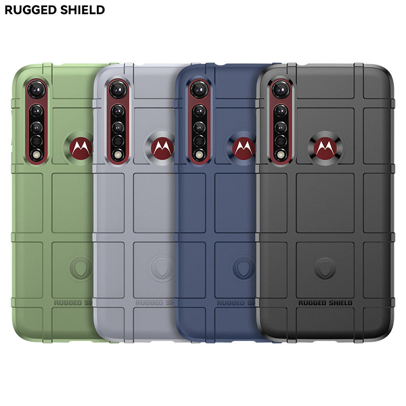 Load image into Gallery viewer, Motorola Moto One Vision/One Vision Plus - Shield Shockproof Rugged Heavy Duty Case  With 2PC Tempered Glass Screen Protector - i-Station Mobile Phone & Electronic Device Repair and Accessories
