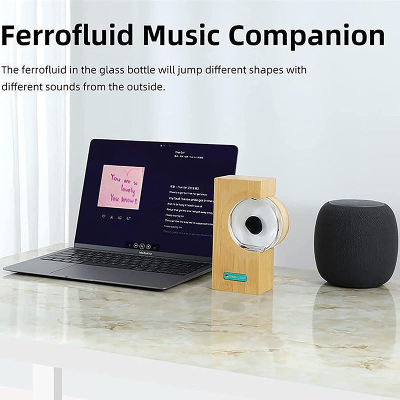 Load image into Gallery viewer, Dancing Ferrofluid Music Rhythm Lamp,Ferrofluid Speaker Music Mate,Ferrofluid Display Lamp,Magnet Liquid Toy,Desktop Decor,Teenager Gifts - i-Station Mobile Phone & Electronic Device Repair and Accessories