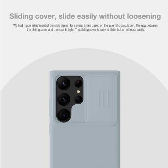 Samsung Galaxy S23 Ultra - Nillkin CamShield Silky Silicon Case - i-Station Mobile Phone & Electronic Device Repair and Accessories