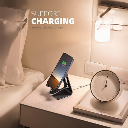 Adjustable Cell Phone Stand, Lamicall Phone Stand Cradle, Dock, Holder Compatible with iPhone Samsung Accessories Desk, Android Smartphone - i-Station Mobile Phone & Electronic Device Repair and Accessories