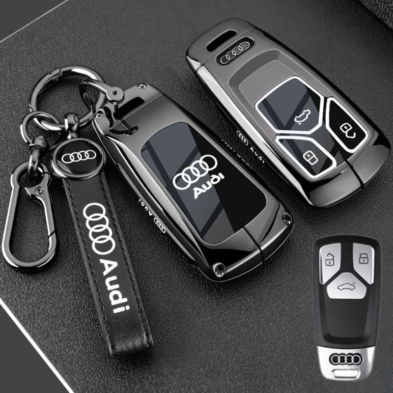 Load image into Gallery viewer, Audi Stylish with Cool Shockproof Car Key Protective Fob Case Cover For A3, A4, A5, A6, Q2, Q3, Q5, Q7, Q8, e-tron - i-Station Mobile Phone & Electronic Device Repair and Accessories
