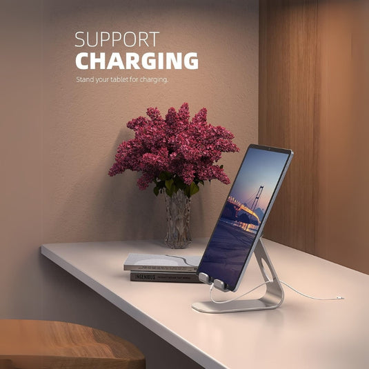 Tablet Stand Adjustable, Lamicall Tablet Stand : Desktop Stand Holder Dock Compatible With APPLE iPad Samsung Galaxy Tab Microsoft Surface (4-13 inch) - i-Station Mobile Phone & Electronic Device Repair and Accessories